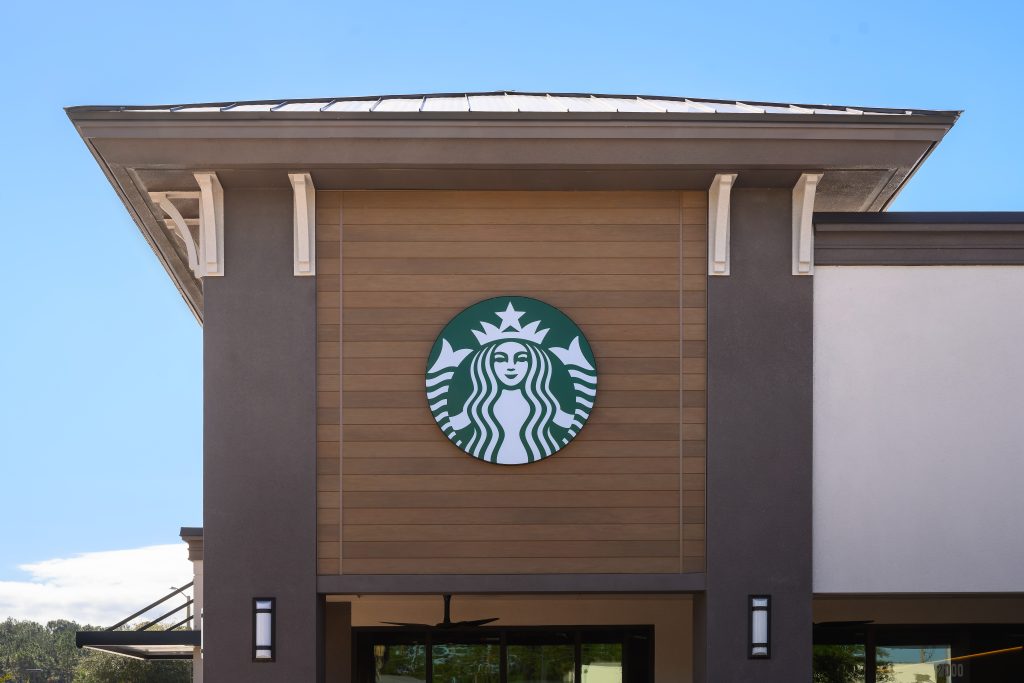 Starbucks Shell Building